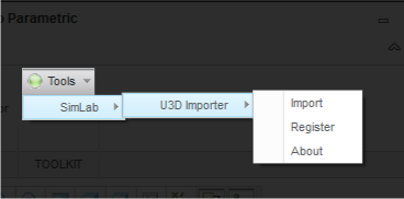How to get it and use SimLab U3D Importer Creo